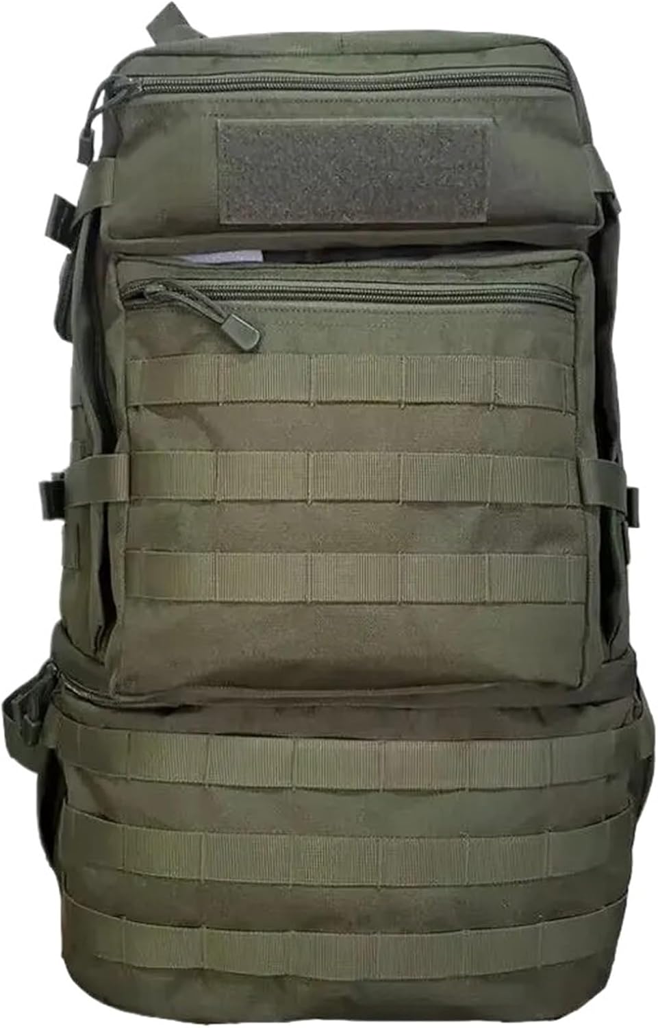 50L 1000D Nylon Framed Backpack – Heavy-Duty Rucksack For Camping & Hiking(Khaki)
