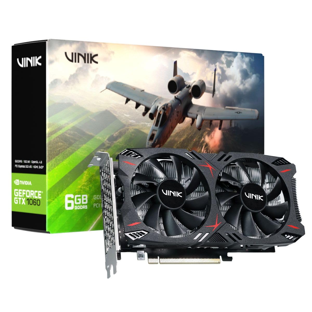 GPU NVIDIA GEFORCE GTX 1060 6GB GDDR5 192 BITS VINIK