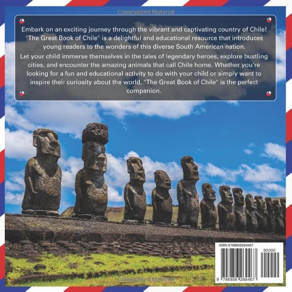 Miniatura 2 de The Great Book of Chile An Educational Country Travel Facts with Picture Book for Kids about History, Destination Places, Animals, and Many More