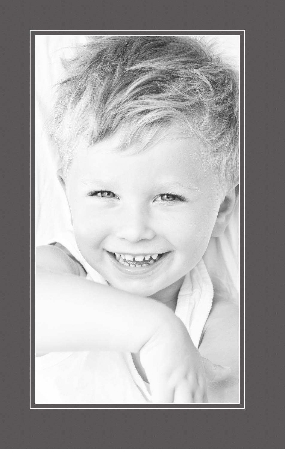 10x18 Cinder / Charcoal Custom Mat for Picture Frame with 6x14 opening size (Mat Only, Frame NOT Included)