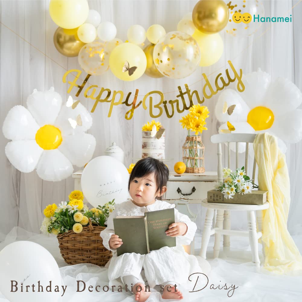 フラワー 誕生日 飾り コンフェッティ バルーン ガーランド 誕生日 飾り付け バルーンガーランドキット 50個風船 紙吹雪