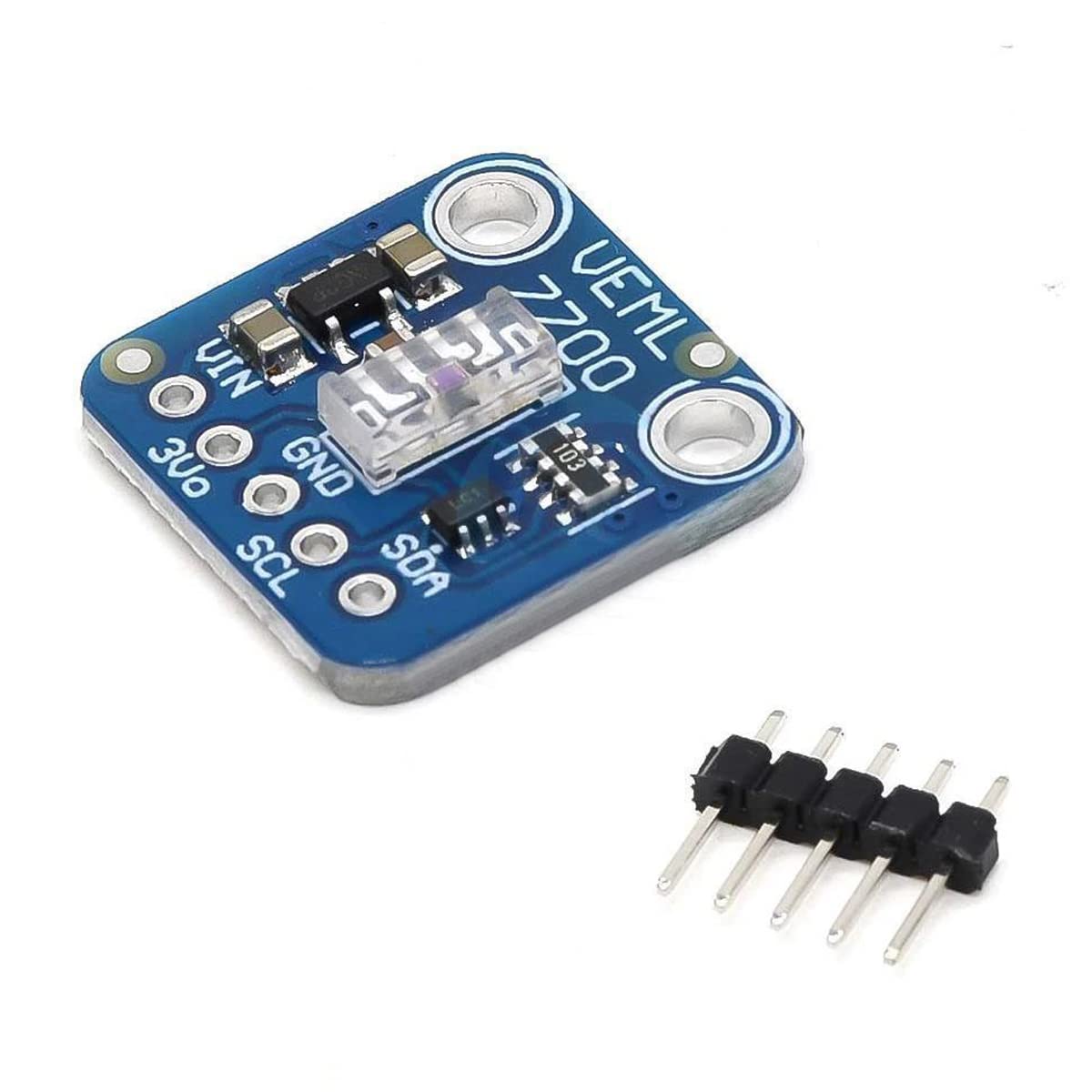 Hailege 2pcs VEML7700 Umgebungslichtsensor I2C IIC 16 Bit Licht Umgebungssensor SMBUS 0-120k Lux Lichtmessbereich