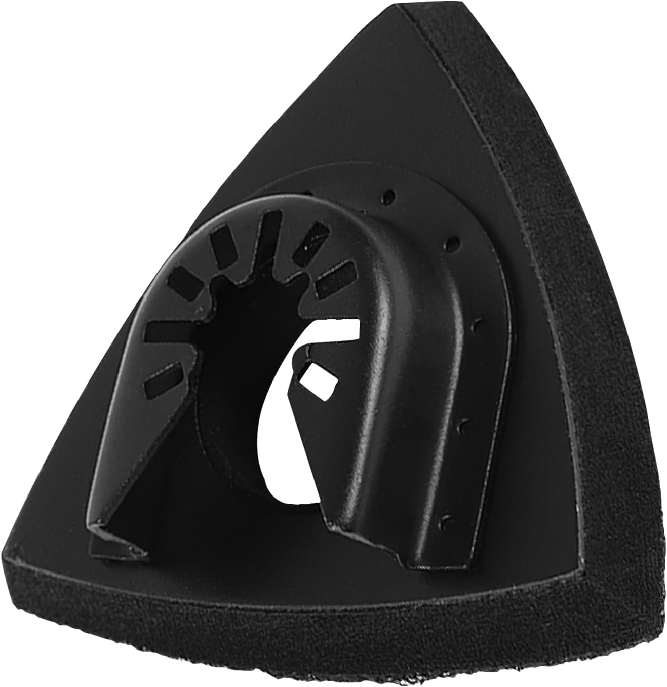 Oscillating Tool Sanding Pad for Multitool Oscillating Saw, WENESTR 1-Piece 3-1/8 in Triangle Sanding Pad for Surface Sanding, Mechanical Maintenance Cleaning, Polishing, Deburrin…