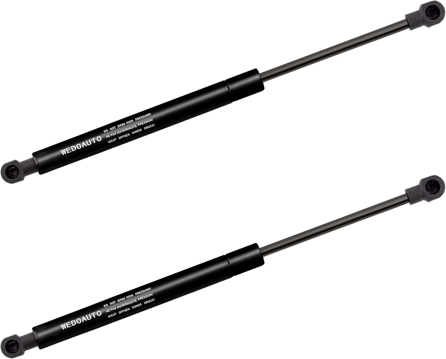 Qty2 Lift Supports Gas Struts Damper Shocks Fits for Fiat 500 2012-2019 (Does not fit Convertible) Rear Hatch Hatchback Tailgate 68069950AA 68087099AA 6667 PM3852 SG311001 714145