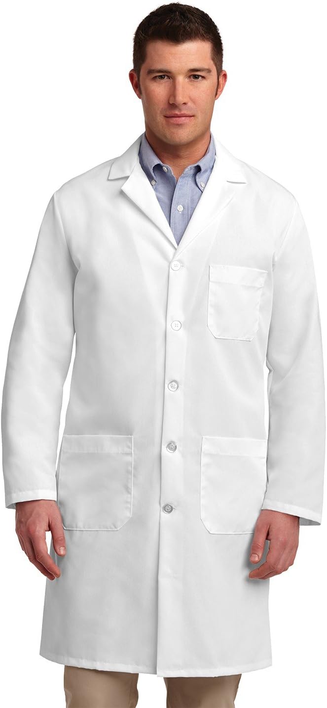 Red Kap KP14 Lab Coat White