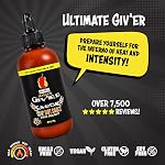 Maritime Madness, Ultimate Giv'er Hot Sauce, Made in Canada, 275ml Squeeze Bottle, Vegan, Gluten Free, Dairy Free, Soy Free, No Added Sugar, Keto-friendly