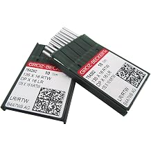 GROZ-BECKERT Needle in CKPSMS Clear Plastic Box - 20PCS Groz-Beckert 135X16RTW 135X16LR DPX16LR Leather Sewing Needles Needle Size19/120