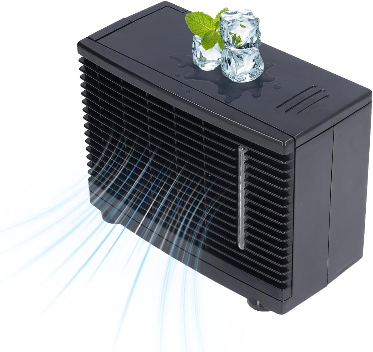 Topyond 12V Mini Portable Air Conditioner for Car and Home,Icybreeze,Silent Evaporative Cooler