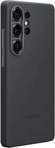 Samsung Galaxy Official Silicone Case for Galaxy S25 Ultra, Black - 3