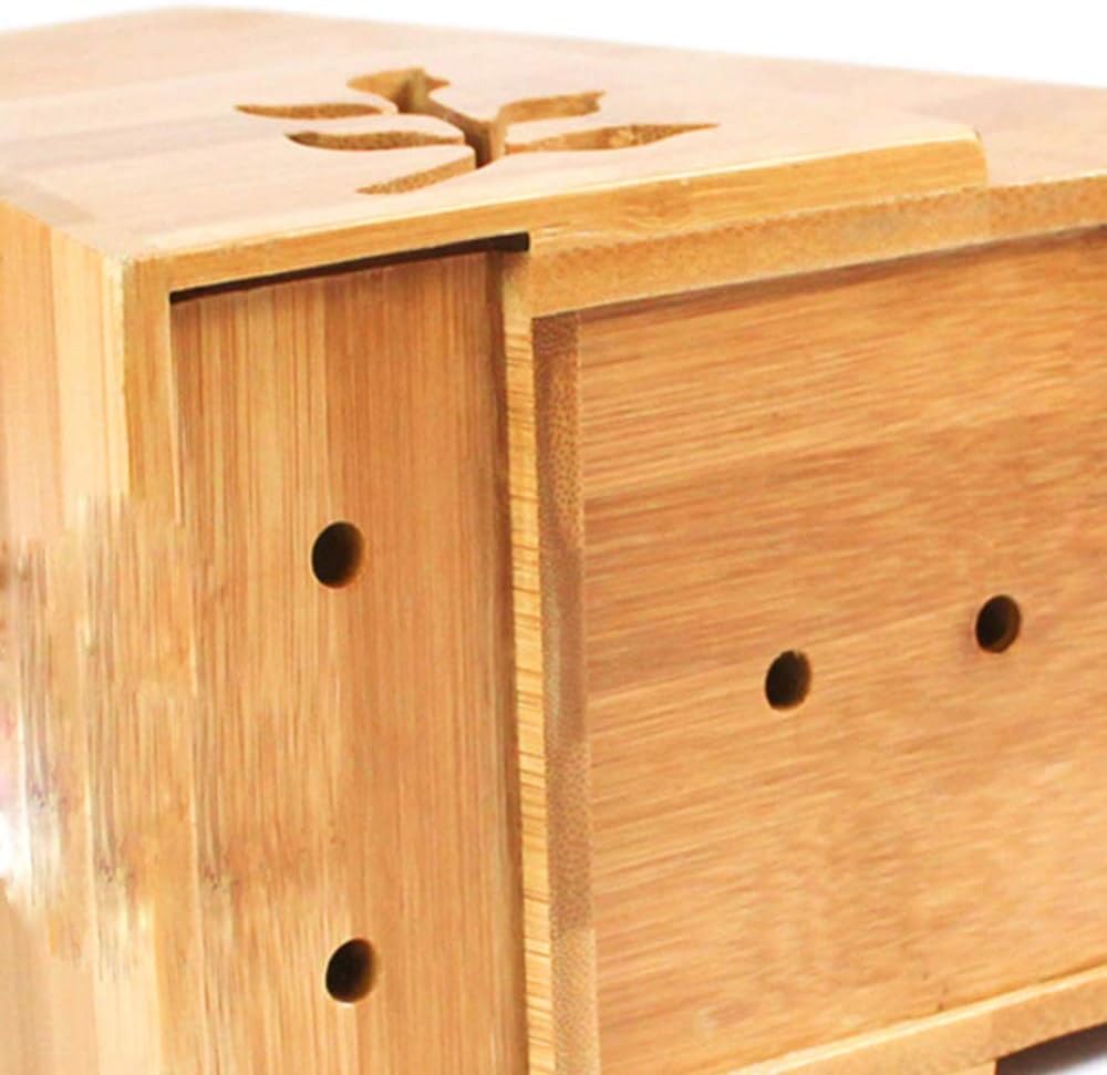 Solid Wood Holder Kitchen Insert Multifunctional Shelf Rack for Easy