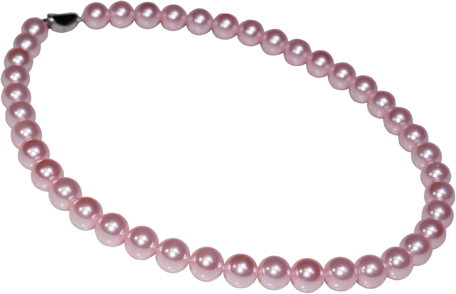 8mm & 10mm South Sea Pearl Necklace for Women - 8mm & 10mm Tahitian Pearl Necklace Pearl Necklace for Women with 925 Sterling Silver Chain