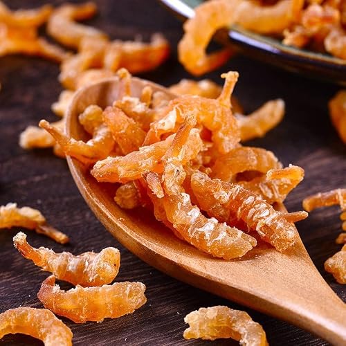 Extra Large Golden Hook Sea Rice Shrimp Rice Seafood Dry Goods Big Shrimp Dried Fresh Shrimp Dried Open Ocean 250G Salt-Free Ready-To-Eat特大金钩海米虾米海鲜干货大虾仁干新鲜虾干开洋250G无盐即食 #TOP3