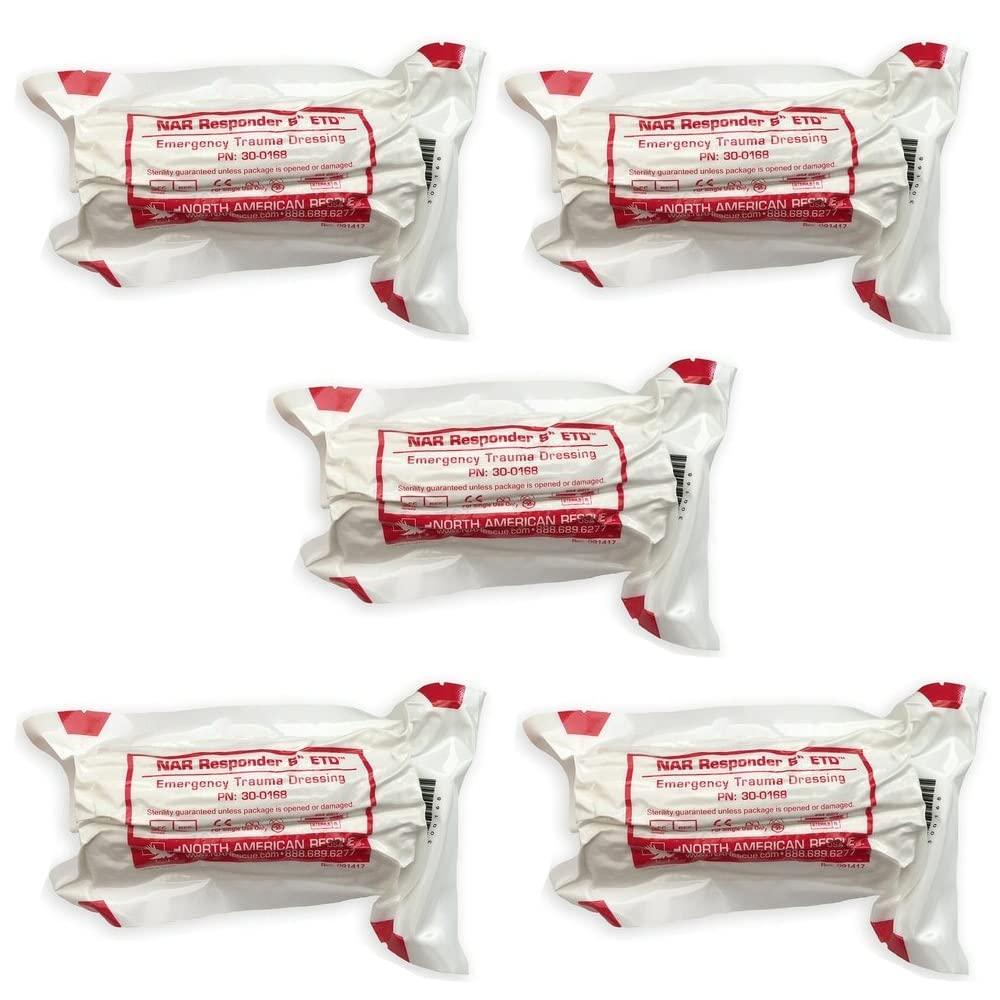 NAR Responder 6" ETD - White, 5 -Pack