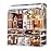 MOOCHI Clear Professional Large Cosmetic Makeup Organizer Bathroom Storage Display Case with Drawers