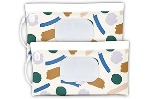 2 Pack Refillable Travel Baby Wipes Pouch