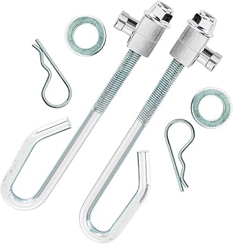 2 Sets GX21718 GX24864 Deck Lift Hanger Rod kit for John Deere 14M7465 GX26085 24M7053, fits E130 Deck Lift Link Kit GX24864A GX24864B