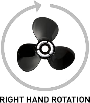 Quicksilver Aluminum Propeller 13.88 X 14 Pitch Black