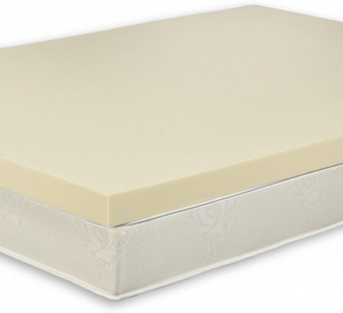Premium Queen Size 3 Inch Thick, 3.3 Pound Density Memory