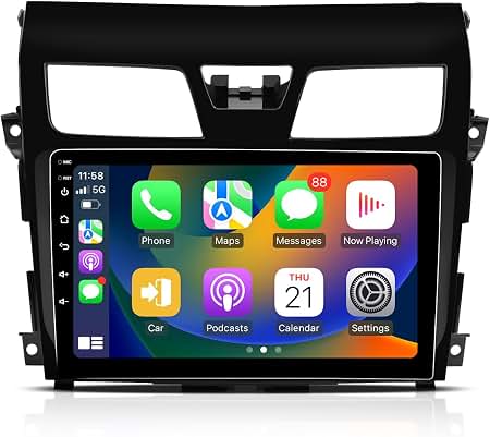 Amazon.com: Android 13 Wireless CarPlay Radio for Nissan Altima