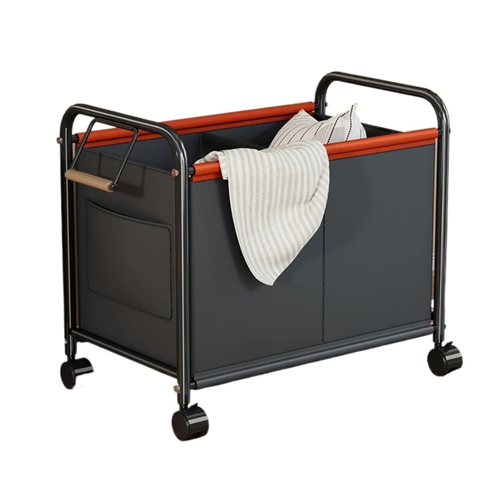Laundry Trolley Large Capacity Laundry Hamper Cart With Wheels