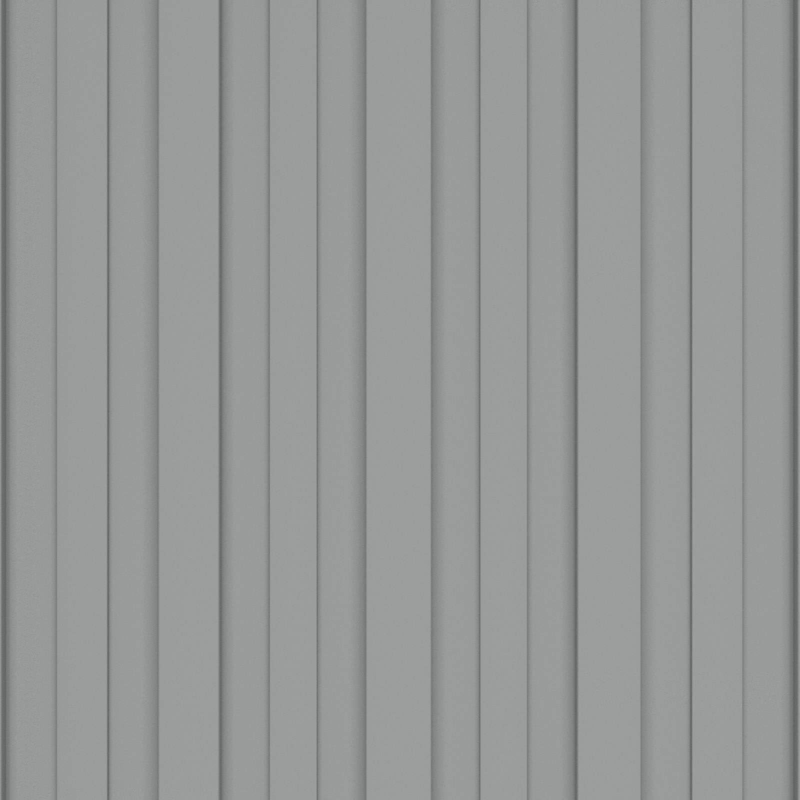 Lot de 36 panneaux de toit, gris, 100 x 45 cm, en acier galvanisé pour garages et abris de jardin, design rectangulaire, 0,23 mm d'épaisseur, solution de toit moderne