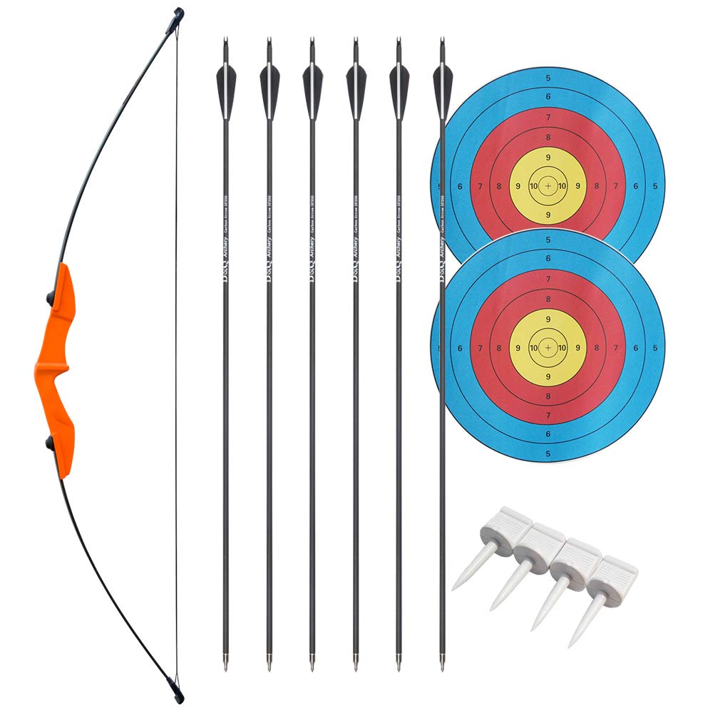 Buy Archery Recurve Bow and Arrows Set for Adults 30 40LBS Takedown