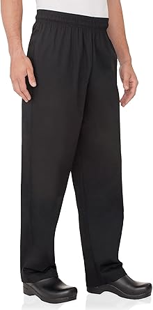 Chef Works Mens Essential Baggy Chef Pants
