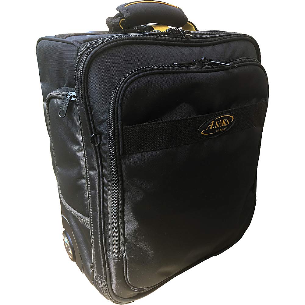 A.Saks 17" Expandable Upright Under-the-Seat Carry-on