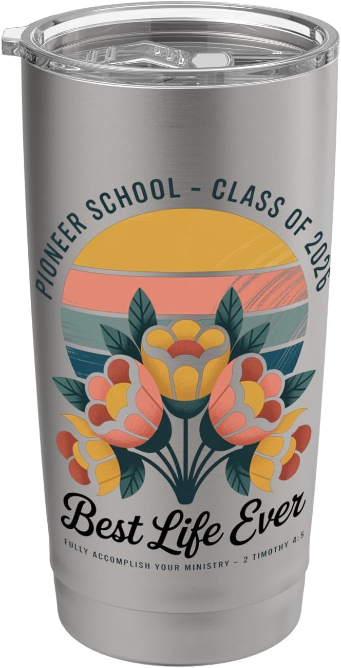 Pioneer School 2026 JW Gifts Pioneer Gift Jehovahs Witnesses Stainless Steel Insulated Tumbler