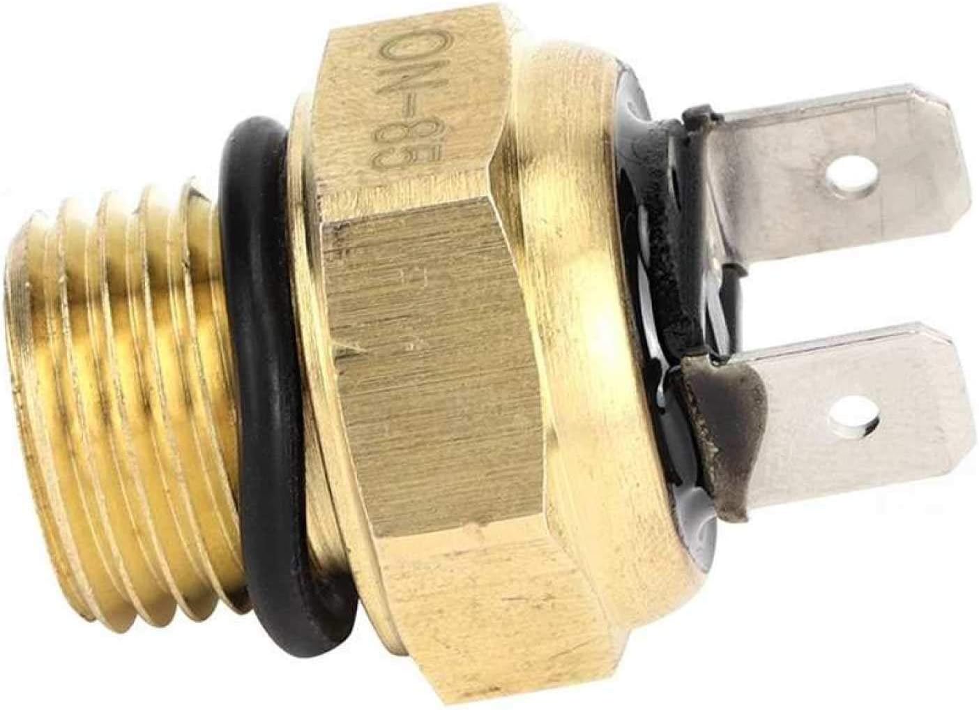 Amazon.co.jp 水温度センサー カーセンサーカーセンサーモーターサイクルサーモスタット誘導スイッチ交換用自動温度、CH250