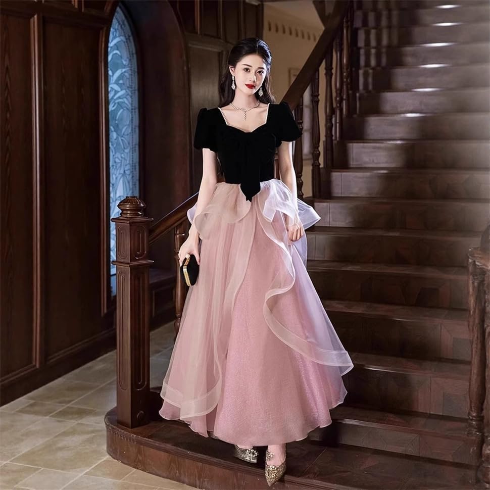 YUANYUAN] HAUTE レディース ドレス イブニングドレス 宴会ドレス