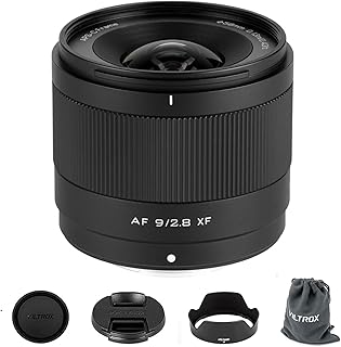 VILTROX 9mm F2.8 XFマウント APS-Cレンズ 富士用 超広角オートフォーカスプライムレンズ 富士フイルム 富士Xマウントカメラ X-E4 X-E5 X-H1 X-Pro3 X-S10 X-T4 X-T30 XT30II X-T200 X-H2 X-H2S X-T5 X-S20 X-T50 X-M5用