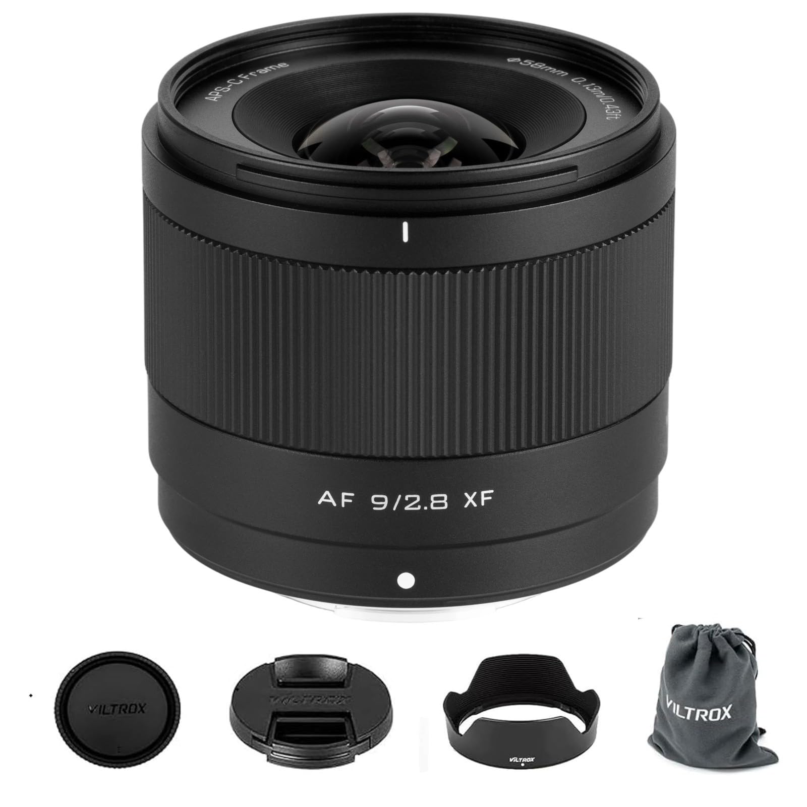 Amazon | VILTROX 9mm F2.8 XFマウント APS-Cレンズ 富士用 超広角