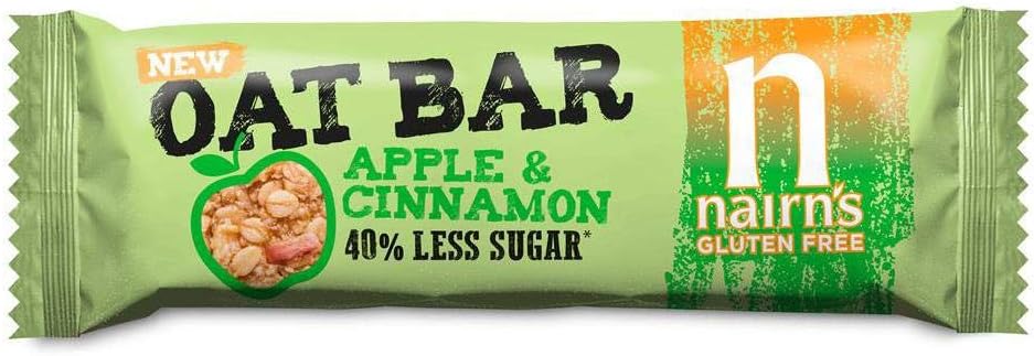 Nairn's Gluten-Free Apple and Cinnamon Oat Bars 40 g (Pack of 20)