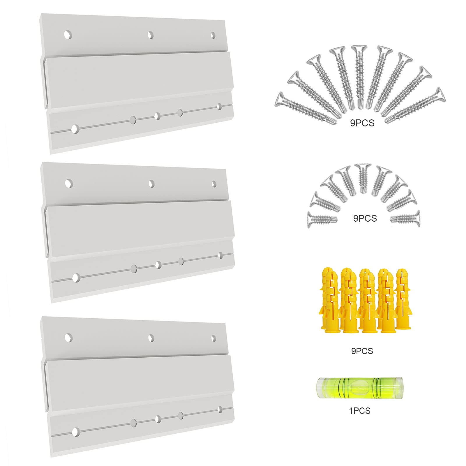 Buy French Cleat Picture Hangers 6" Hardware Kit Mount Z Bar Clips