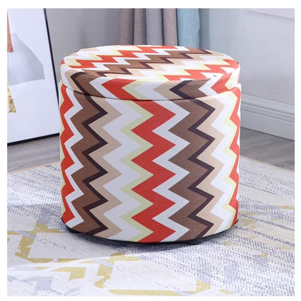 Banc de rangement en tissu idéal pour changer de chaussures