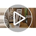 Sweetcrispy Full Length Mirror with LED Lights, 60"x16" Lighted Floor Mirror with Dimming & 3 Color Lighting, Stand for Bedroom, Dressing Room, Rectangle