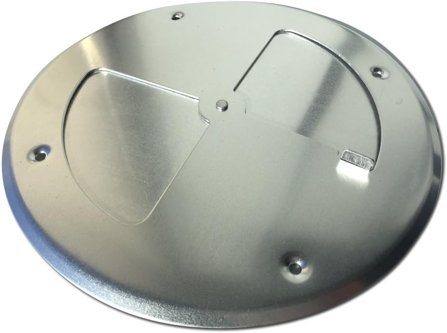 BBQ Smoker Supply wood stove ajustable grill vent damper 8" inch firebox QTY1 AL .#GG4346 43ETR98-Y530974