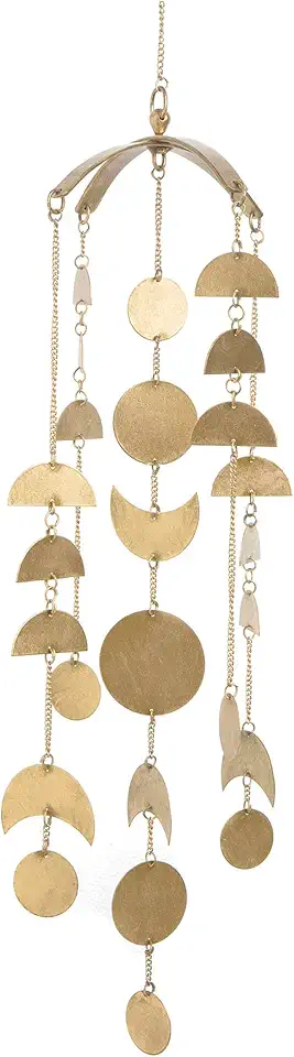 Crane Baby Moon Phase Nursery Décor for Boys and Girls, Ceiling Hanging, 6" x 6" X 36"