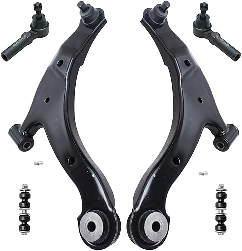 Miniatura 23 de Detroit Axle - Kit de brazos de control inferiores delanteros para Jeep Grand Cherokee Dodge Durango 2011-2015 2012 2013 2014, 2 brazos de control