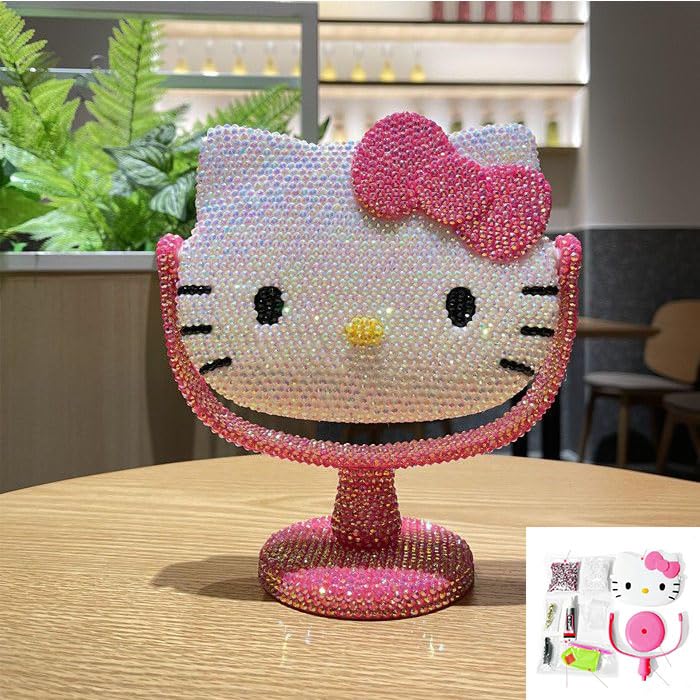 Amazon.co.jp: キラキラハローキティミラー 鏡デコレーション ストーン Amazon.co.jp: キラキラハローキティミラー 鏡デコレーション ストーン