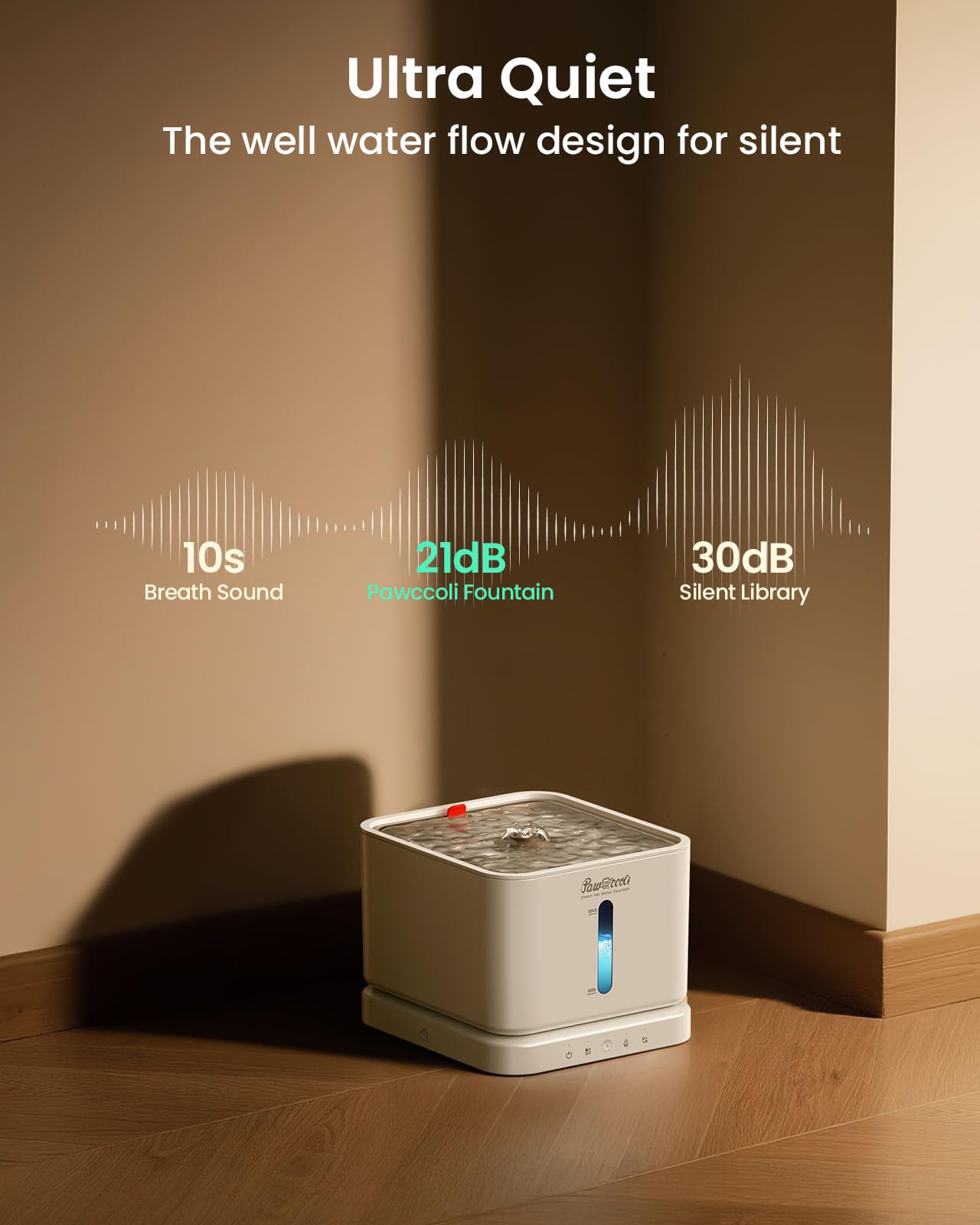 Fuente de agua inalámbrica para gatos, fuentes para gatos para beber, fuentes de agua inalámbricas para mascotas para interiores, dispensador automático de cuencos de agua para perros, funciona con