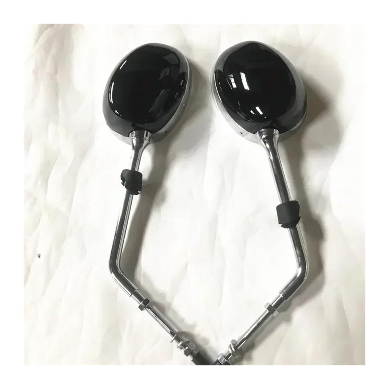 Lenkerendenspiegel 1 Paar Rückspiegel Für Peugeot Motorrad Django Blendschutz Motorrad Spiegel | Chrome plating