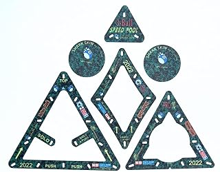 Accu-Rack Outsville Billiards Template Set (Solo, Diamond 9 & Pro 10) - Green Camouflage
