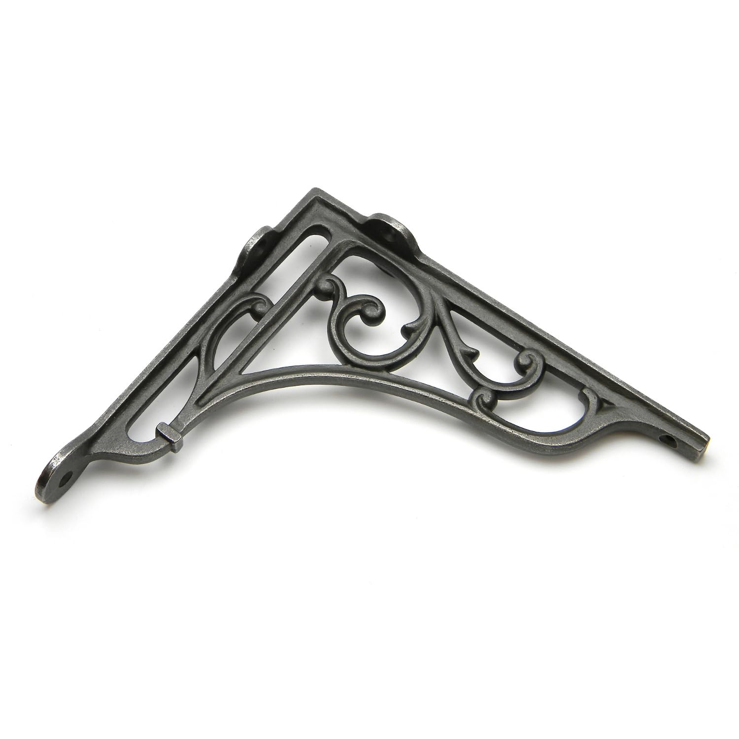Oakcrafts Cast Iron Pair Of Antique Victorian Style Heritage Shelf Brackets - 180Mm X 200Mm
