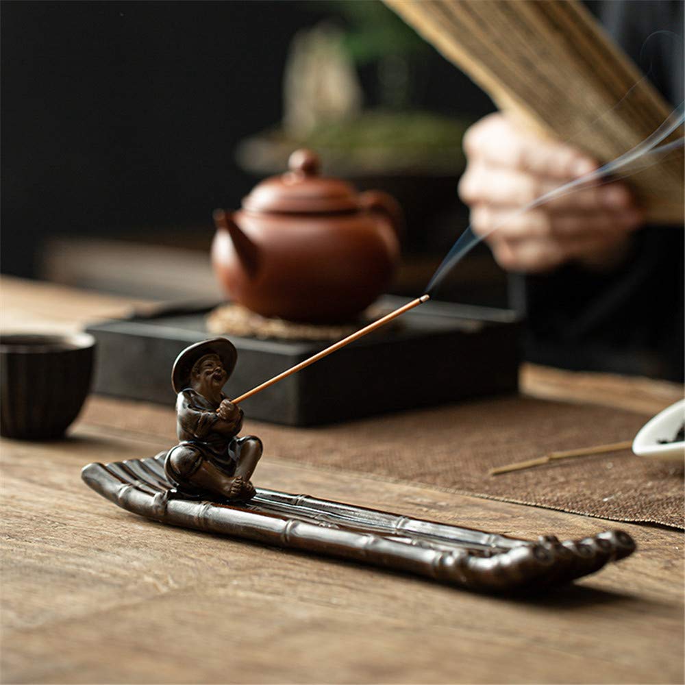 陶器オブジェ　作家物　分割陶箱➕丸い一輪挿し鈴音➕陶器お香立て　オマケ付き 陶器オブジェ 作家物 分割陶箱➕丸い一輪挿し鈴音➕陶器お香立て