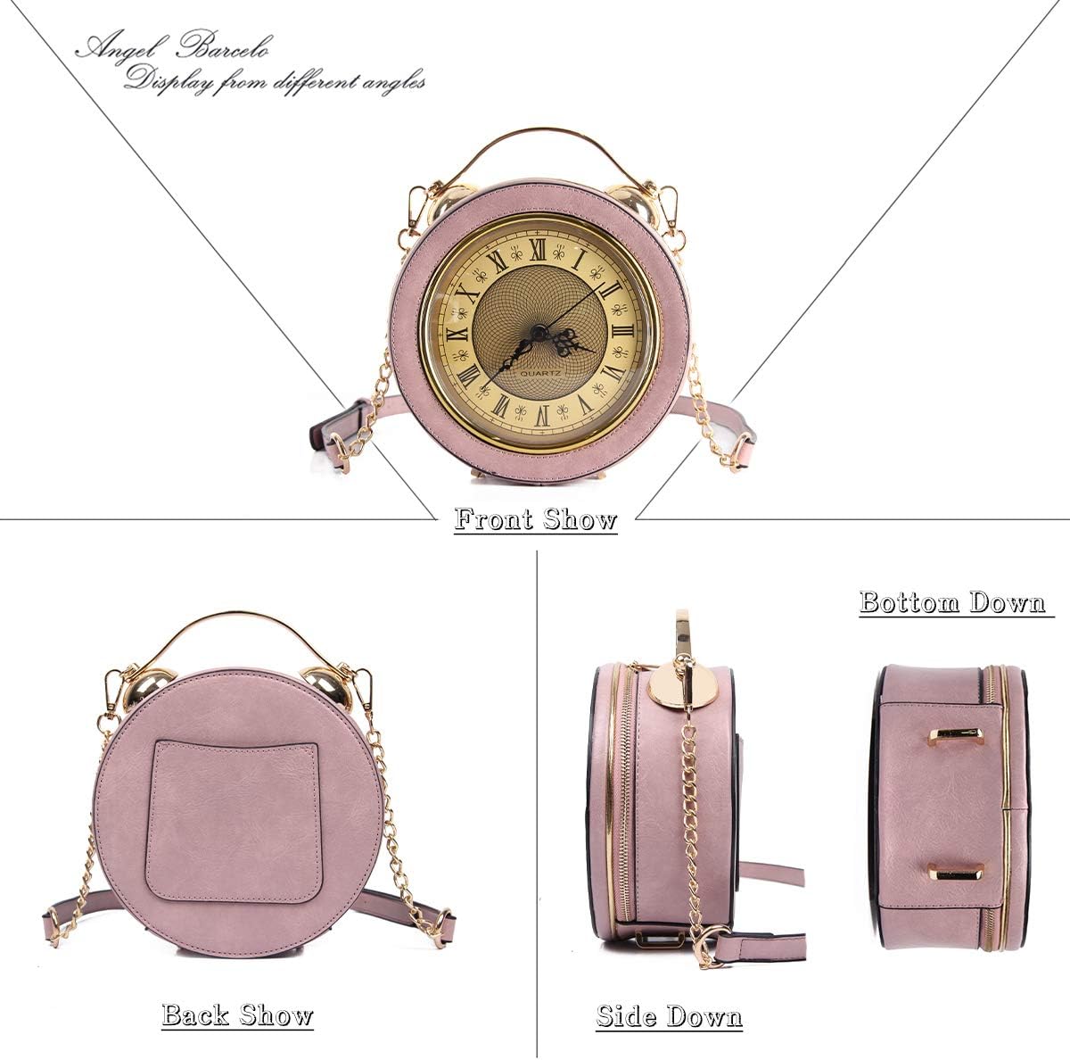 Angel Barcelo Crossover Purse and Handbags Fashion Womens Shoulder bag Handbag - Image 3