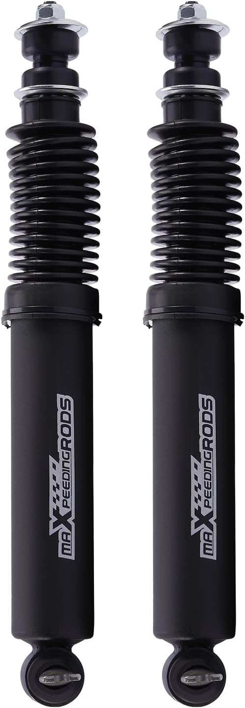 maXpeedingrods 4” Front Lowering Shock Absorbers for Chevy/GMC C1500 1988-1998 2WD, Nitrogen Charged Drop Shock 4" Front