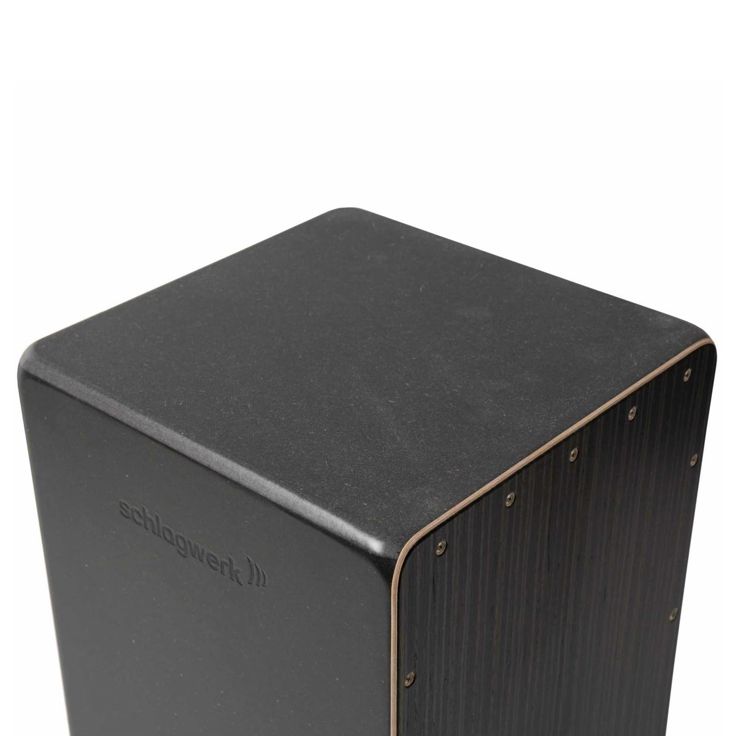 Schlagwerk CP91 Cajon Rudiments Hard Coal Stripes, Instrumentos de Percusión + Keepdrum Asiento Pad + Bolsa