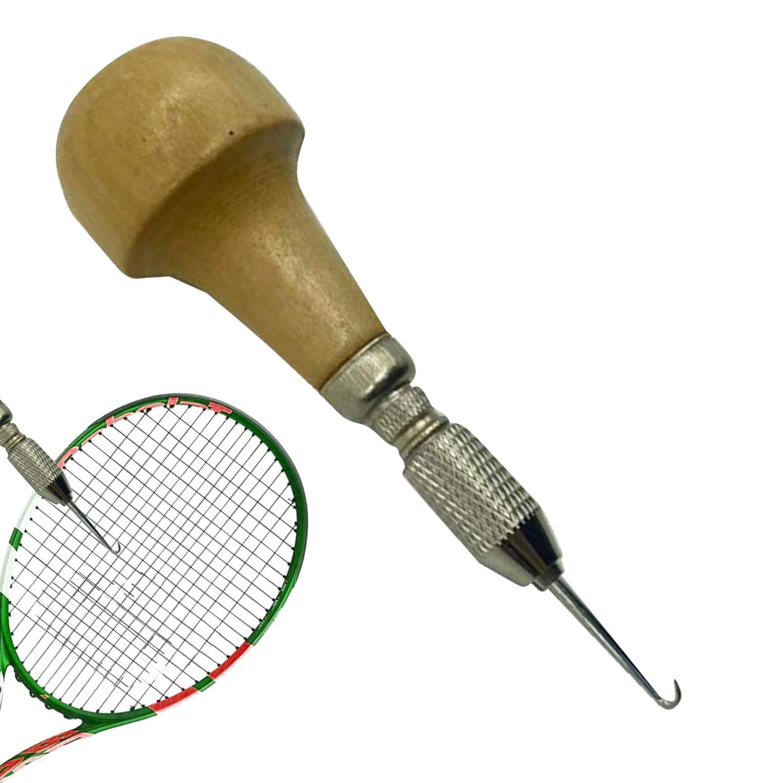 Herramienta para encordar Raquetas de Tenis, Squash y Bádminton, Extractor de Cuerdas de Bricolaje